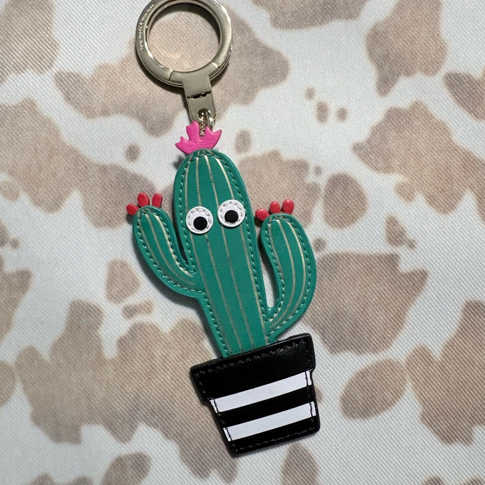 Kate Spade Cactus Keyfob Keychain